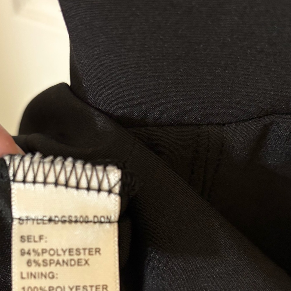 GB Black Plunge Deep V Mesh Mini Dress  Bodycon Cocktail Size S Cocktail Party - Picture 8 of 8